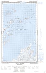 013O05W - DOUBLE ISLANDS - Topographic Map