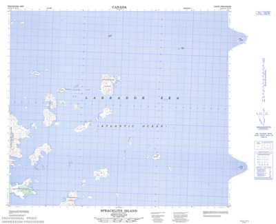 014C02 - SPRACKLINS ISLAND - Topographic Map
