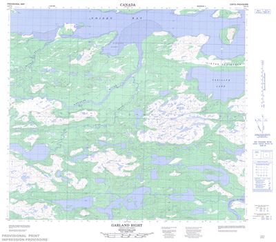 014C04 - GARLAND BIGHT - Topographic Map