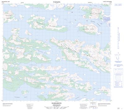 014C05 - KAMARSUK - Topographic Map