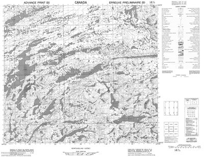 014D04 - HAWK LAKE - Topographic Map