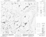 014E13 - LAC LOMIER - Topographic Map