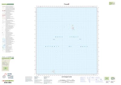 015L13 - LADY FRANKLIN ISLAND - Topographic Map