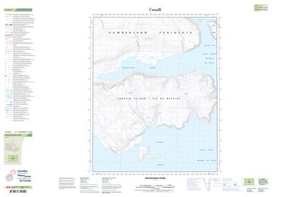 016K05 - MOONESHINE FIORD - Topographic Map