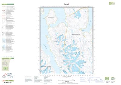 016L16 - ST. ROCH HARBOUR - Topographic Map