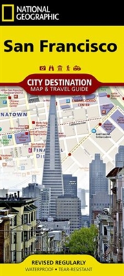 San Francisco National Geographic Destination City Map. In addition to the easy-to-read map on the front, the back includes: - Regional map - Points of interest - Airport diagrams for San Francisco International and Oakland International airports - Inset