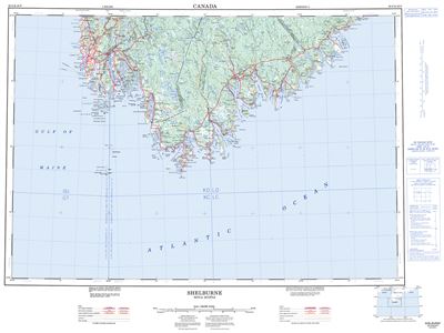 020P - SHELBURNE - Topographic Map