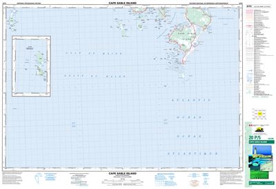 020P05 - CAPE SABLE ISLAND - Topographic Map