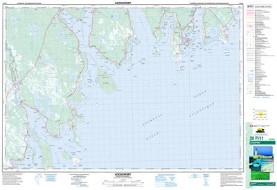 020P11 - LOCKEPORT - Topographic Map