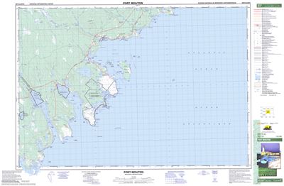 020P15 - PORT MOUTON - Topographic Map