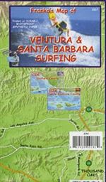 Franko Map of Ventura and Santa Barbara Surfing