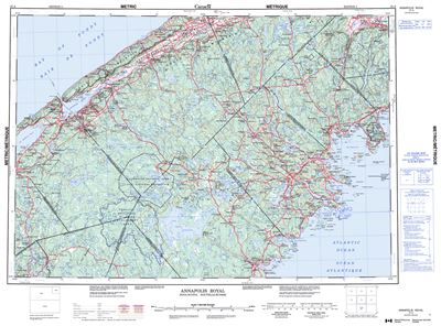 021A - ANNAPOLIS ROYAL - Topographic Map
