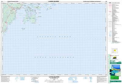 021A01 - LAHAVE ISLANDS - Topographic Map