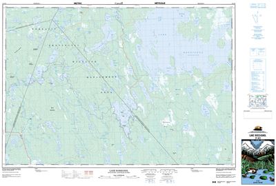 021A03 - LAKE ROSSIGNOL - Topographic Map