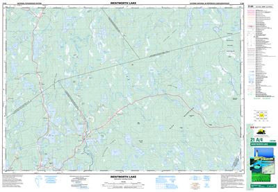 021A04 - WENTWORTH LAKE - Topographic Map