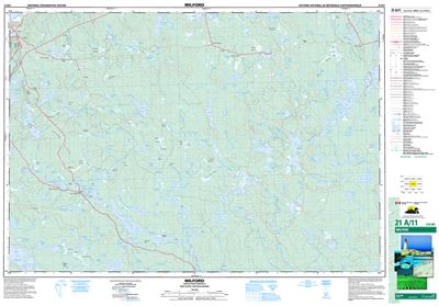 021A11 - MILFORD - Topographic Map