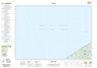 021A13 - GRANVILLE FERRY - Topographic Map