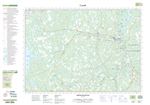 021G10 - FREDERICTON JUNCTION - Topographic Map