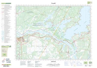 021G16 - GRAND LAKE - Topographic Map
