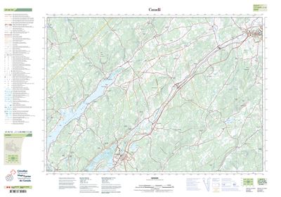 021H12 - SUSSEX - Topographic Map
