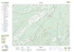 021H14 - PETITCODIAC - Topographic Map