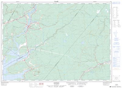 021I04 - CHIPMAN - Topographic Map