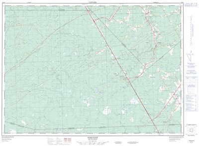 021I06 - HARCOURT - Topographic Map