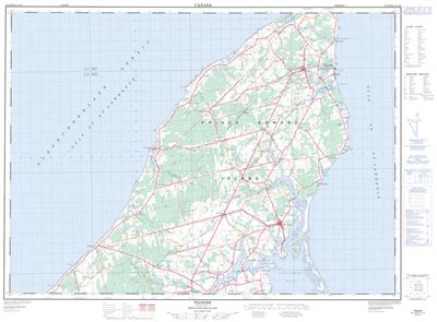 021I16 - TIGNISH - Topographic Map