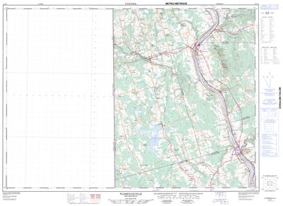 021J05 - FLORENCEVILLE - Topographic Map