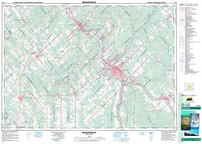 021L02 - BEAUCEVILLE - Topographic Map