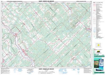 021L07 - SAINT-JOSEPH-DE-BEAUCE - Topographic Map