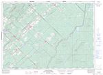 021L08 - SAINTE-JUSTINE - Topographic Map