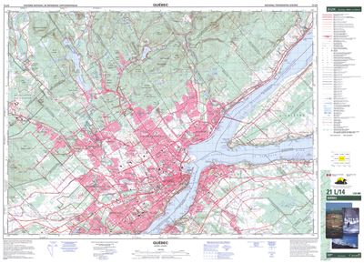 021L14 - QUEBEC - Topographic Map