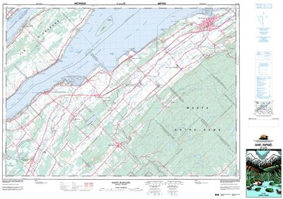 021L15 - SAINT-RAPHAEL - Topographic Map