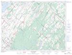 021N14 - SAINT-MODESTE - Topographic Map