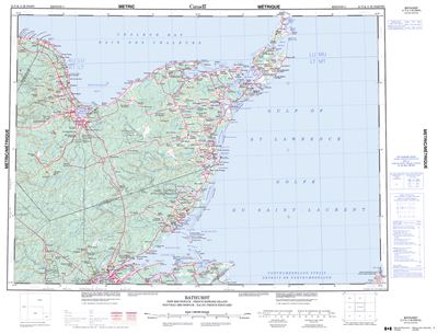 021P - BATHURST - Topographic Map