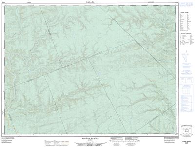 022A06 - RIVIERE REBOUL - Topographic Map