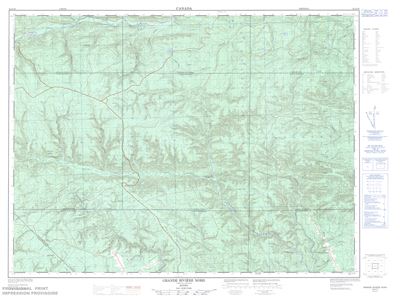 022A10 - SAINT-GABRIEL-DE-GASPE - Topographic Map