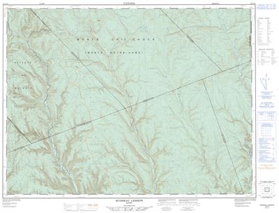 022A12 - RUISSEAU LESSEPS - Topographic Map