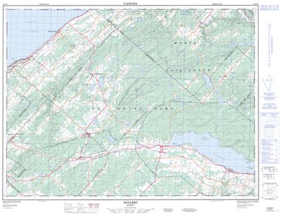 022B12 - SAYABEC - Topographic Map