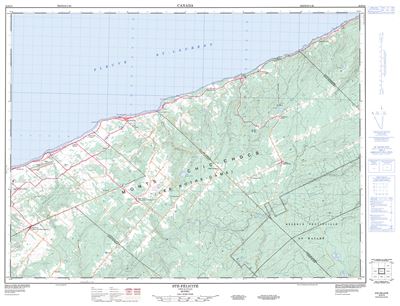 022B14 - SAINTE-FELICITE - Topographic Map
