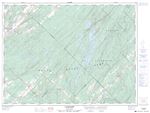 022C02 - LAC DES BAIES - Topographic Map