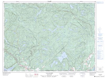 022C05 - LAC DE PONS - Topographic Map