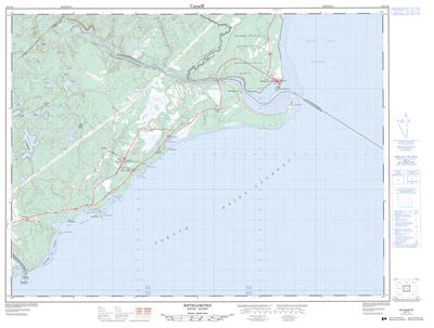 022C15 - BETSIAMITES - Topographic Map
