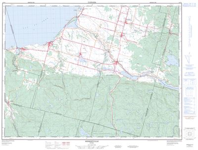022D05 - HEBERTVILLE - Topographic Map