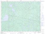 022D16 - LAC POULIN-DE-COURVAL - Topographic Map