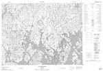 022E10 - LAC MELONEZE - Topographic Map