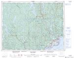 022F - BAIE-COMEAU - Topographic Map