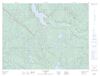 022F03 - LAC LESSARD - Topographic Map
