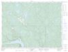 022F06 - LAC LE BARBIER - Topographic Map